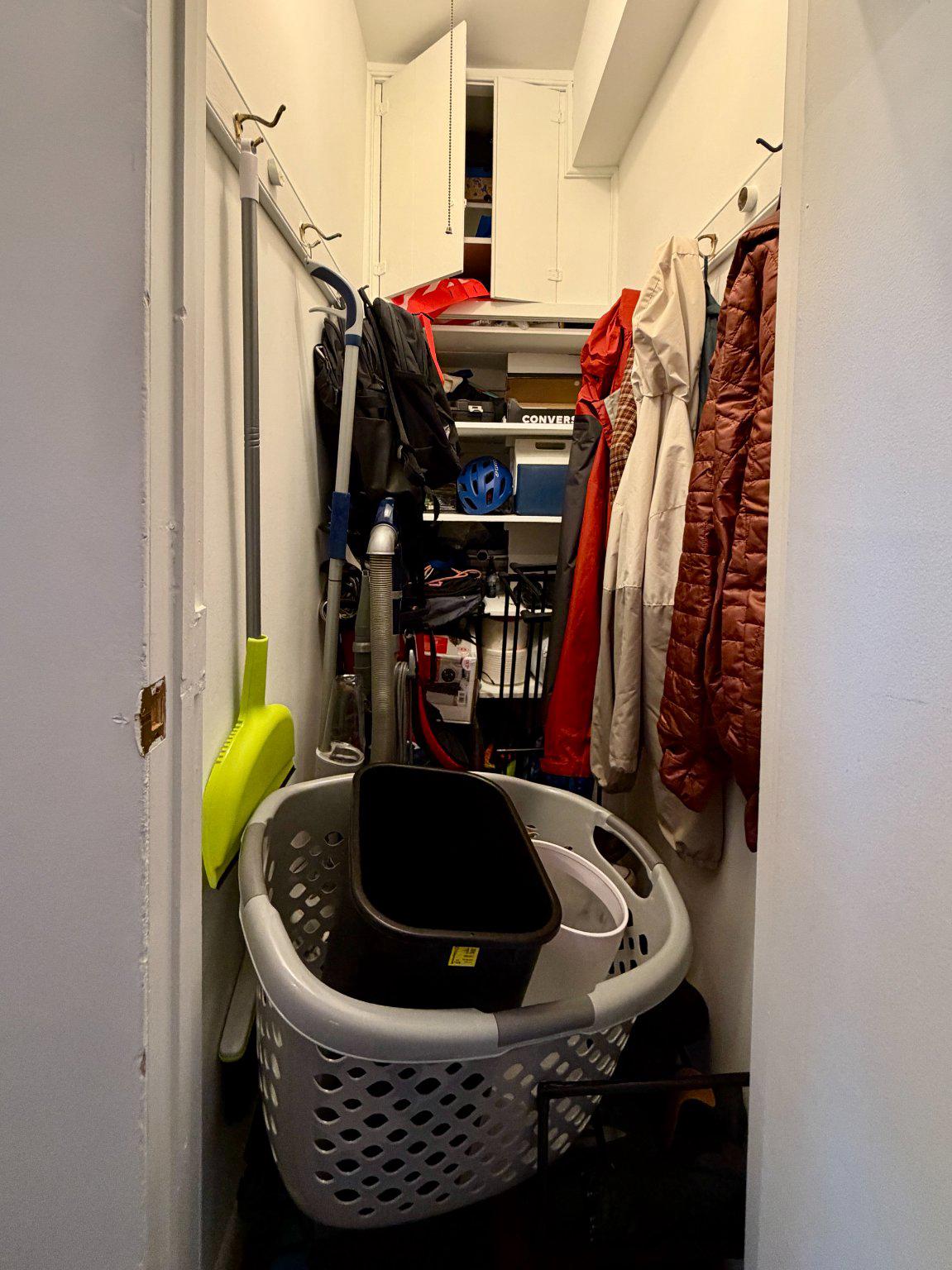 2500 Q Street Northwest, Unit 307 Washington, DC 20007 - Photo 13 of 13 Large walk-in closet for storage in the foger.