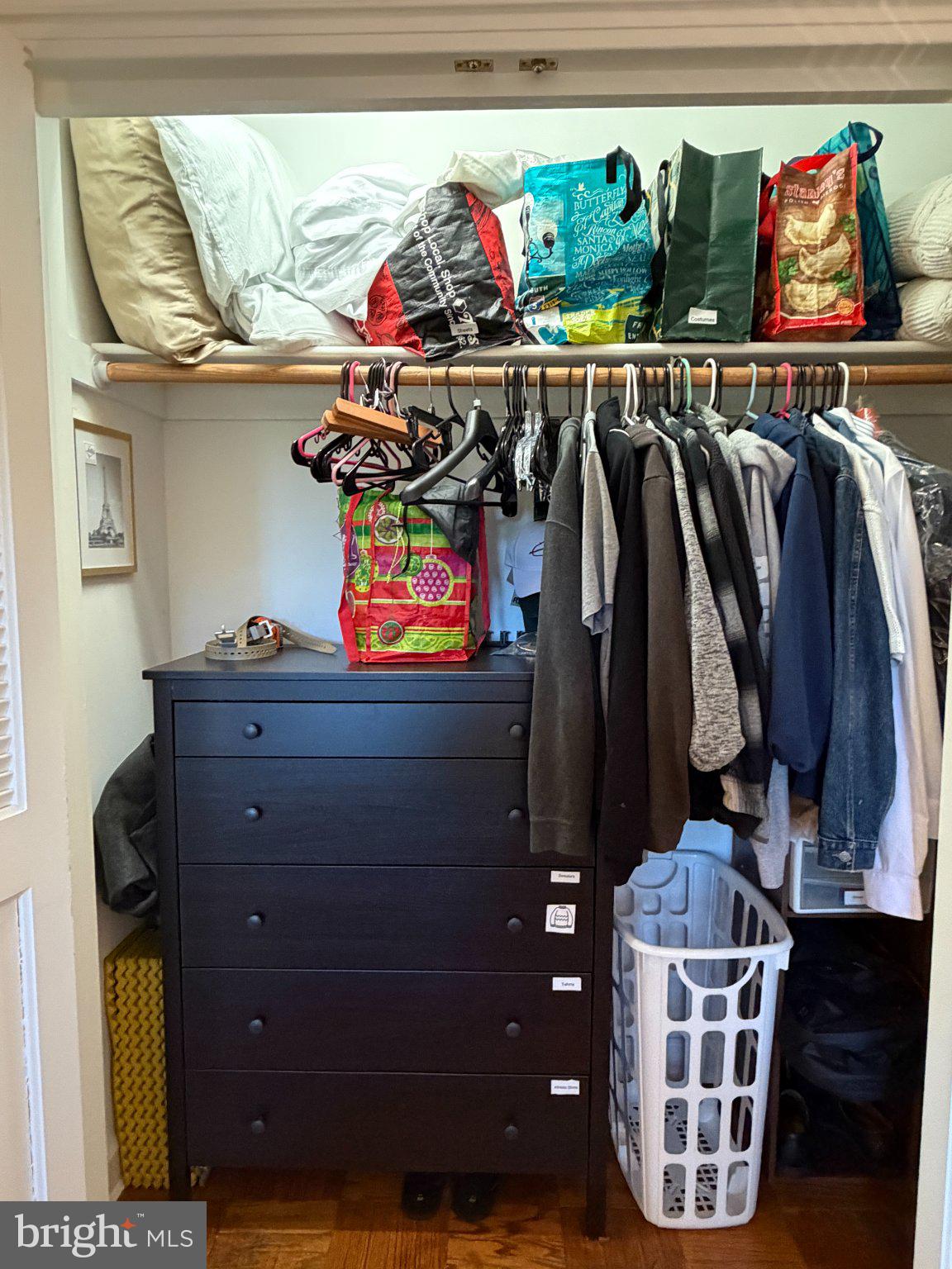 2500 Q Street Northwest, Unit 307 Washington, DC 20007 - Photo 9 of 13 Large closet with lots storage.