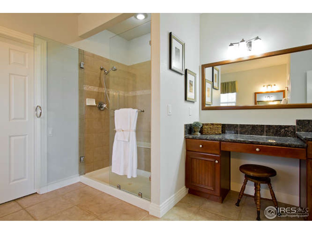 3460 Rookery Road Fort Collins, CO 80528 - Photo 17 of 23 a bathroom with a sink and a mirror
