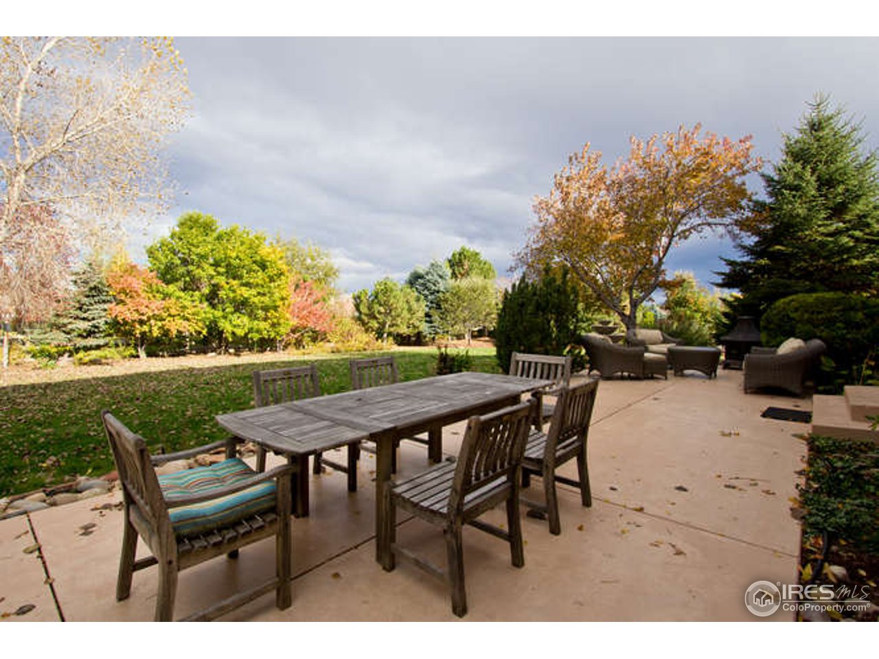 3460 Rookery Road Fort Collins, CO 80528 - Photo 4 of 23 a view of a backyard with furniture