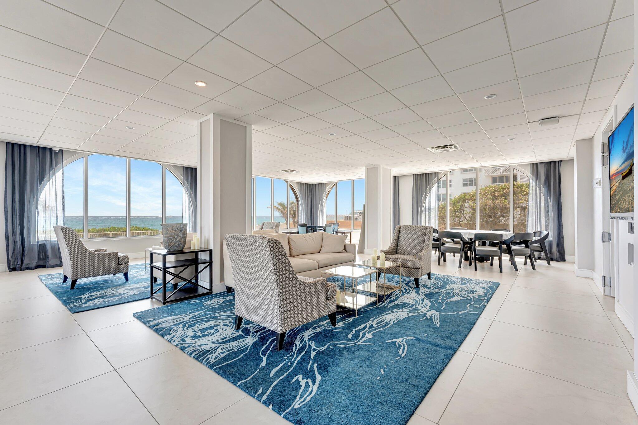 1180 South Ocean Boulevard, Unit 15B Boca Raton, FL 33432 - Photo 27 of 32 The Lounge