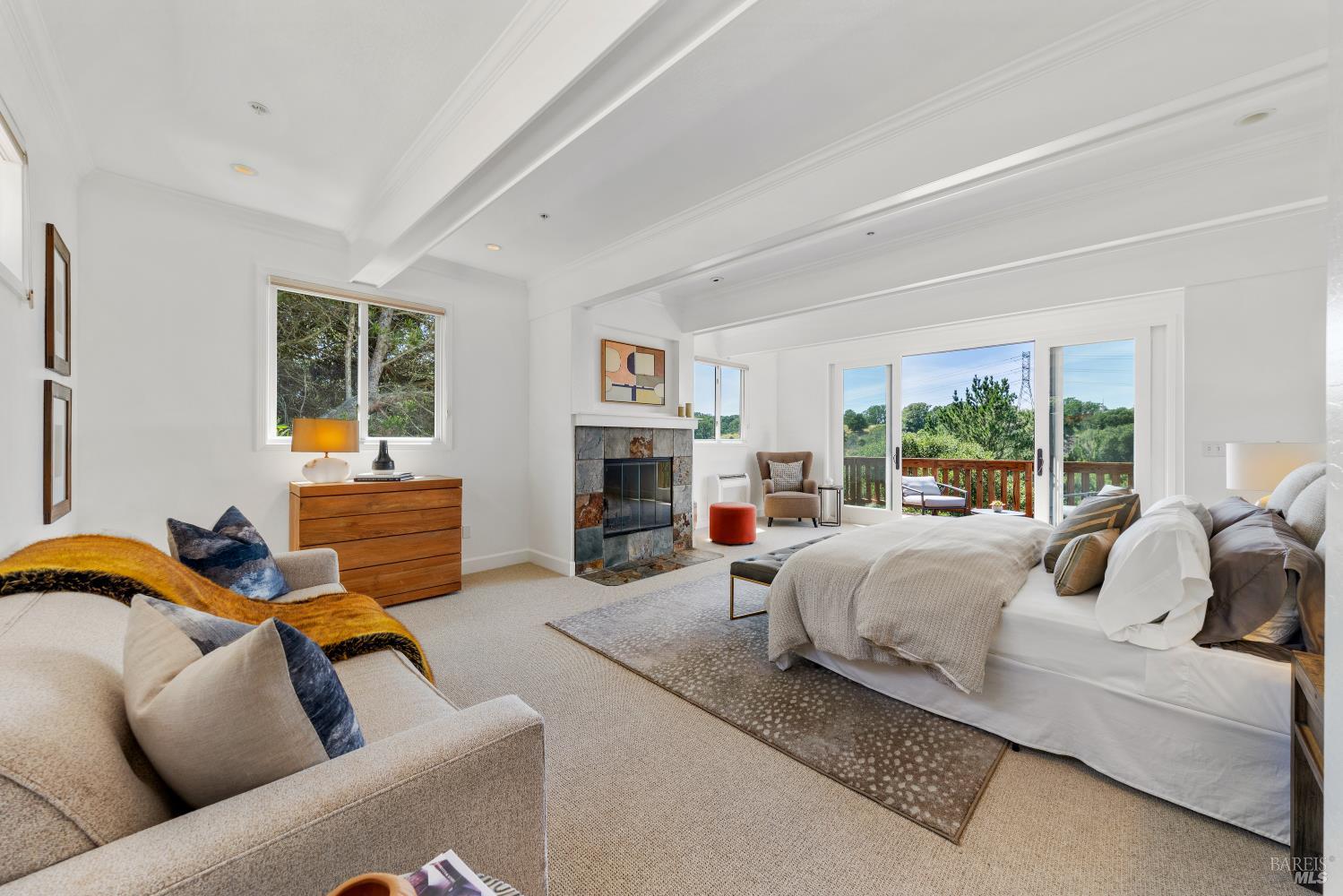 10 Lockton Lane Novato, CA 94945 - Photo 25 of 68 Spacious bedroom or flexible living area with natural light, soft finishes, and room for guests, family, or retreat use.