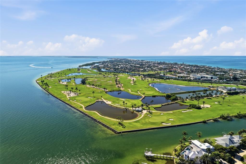 1660 16th Street East Boca Grande, FL 33921 - Photo 38 of 48 an aerial view of a house with a garden
