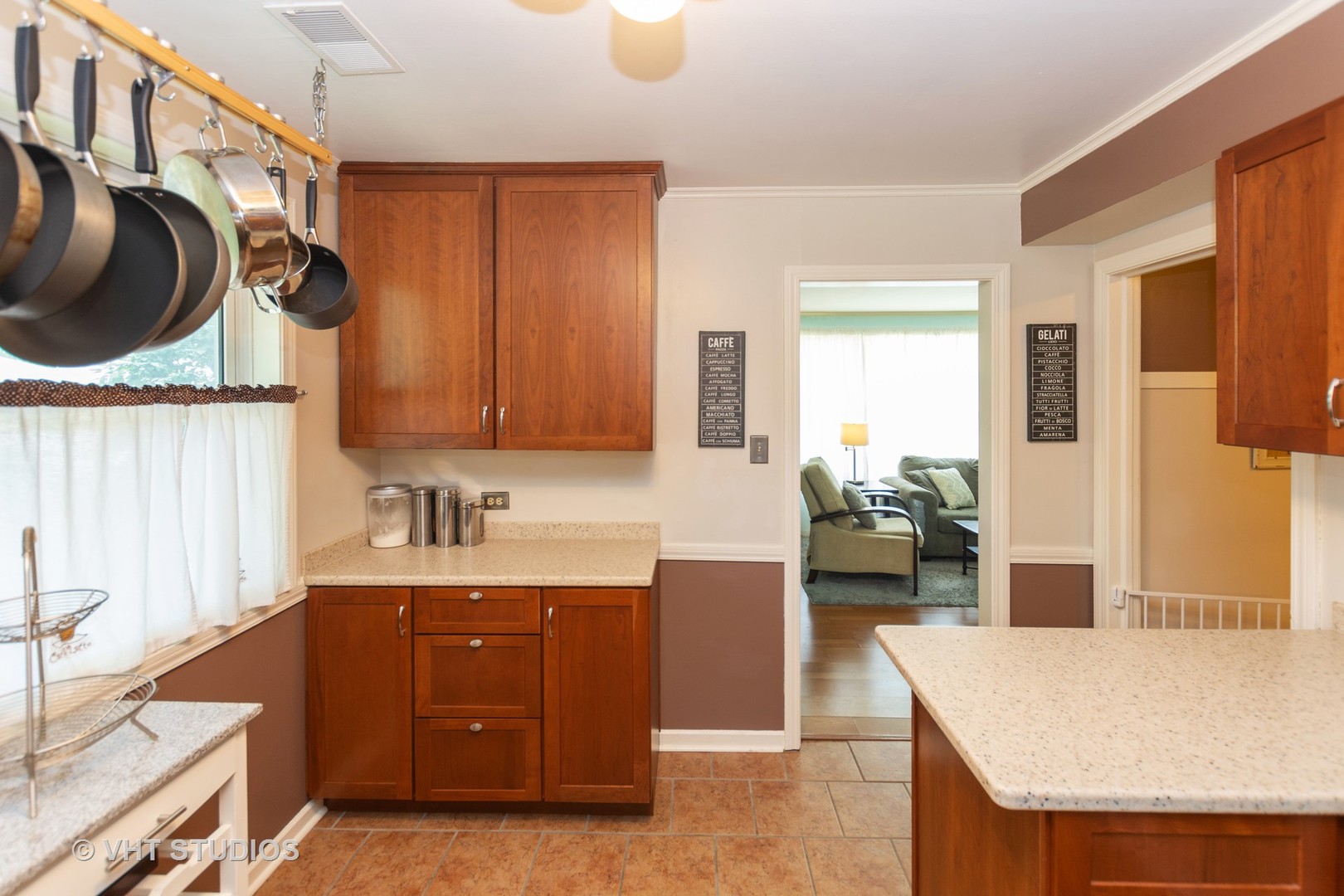2233 Spruce Road Homewood, IL 60430 - Photo 8 of 17 a kitchen with a sink a stove and cabinets