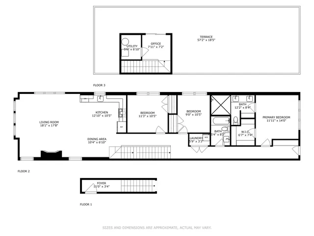 a black and white photo of a black gate