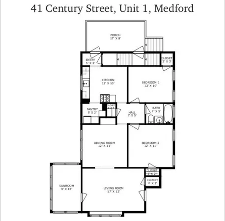 $1,175,000 | 41 Century Street, Medford, MA 02155