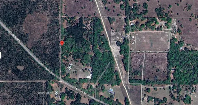 an aerial view of waterside residential houses