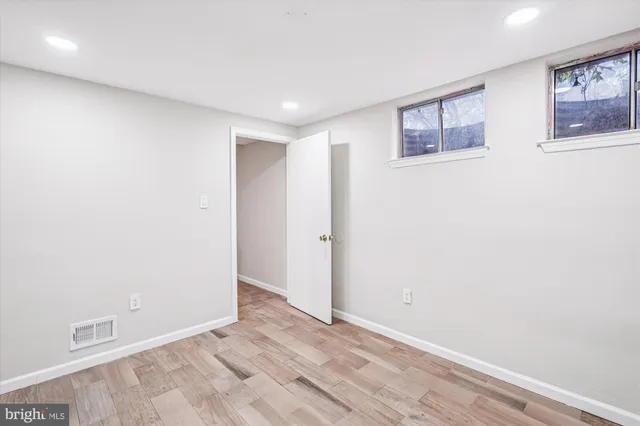 wooden floor in an empty room