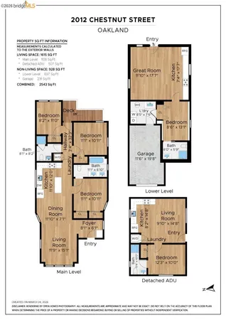 $998,000 | 2012 Chestnut Street, Oakland, CA 94607
