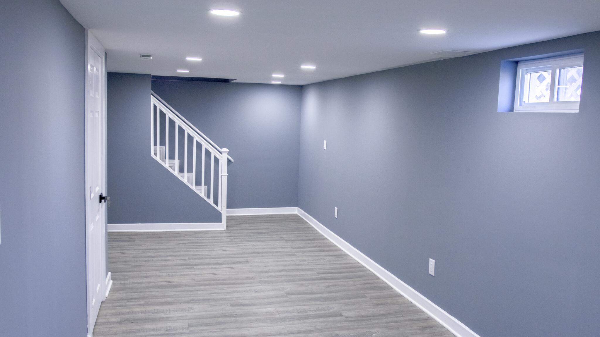 418 Dallas Street Gary, IN 46406 - Photo 3 of 22 a view of entryway with stairs and wooden floor