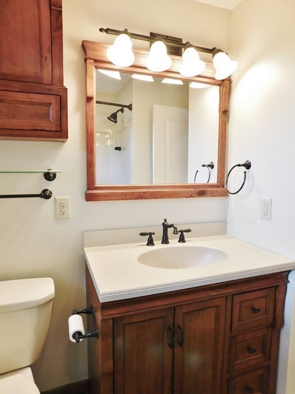 214 Hartwick Street Springfield, MA 01108 - Photo 11 of 25 a bathroom with a sink and a mirror