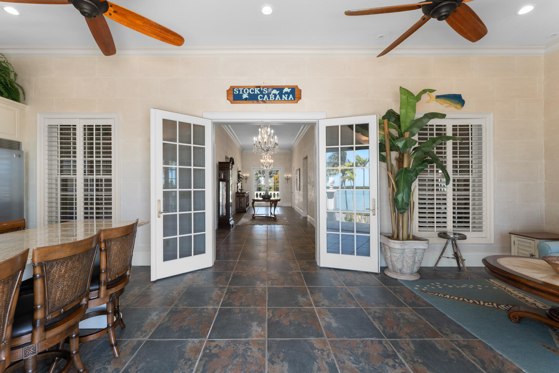 55 2 Turtles Lane Key West, FL 33040 - Photo 42 of 87 Entrance hallway to covered lanai