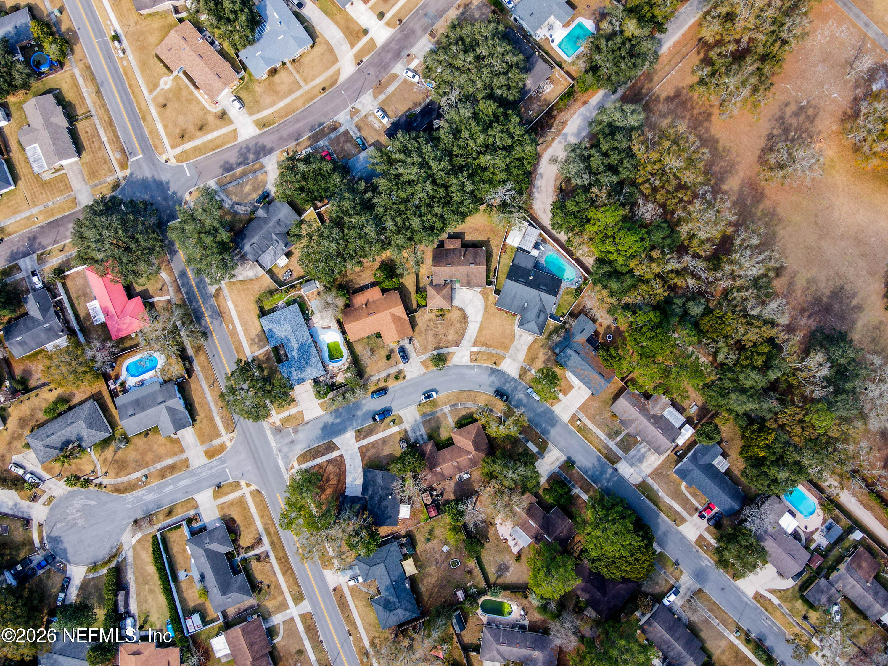 1502 Pointer Drive West Jacksonville, FL 32221 - Photo 15 of 33 an aerial view of residential building