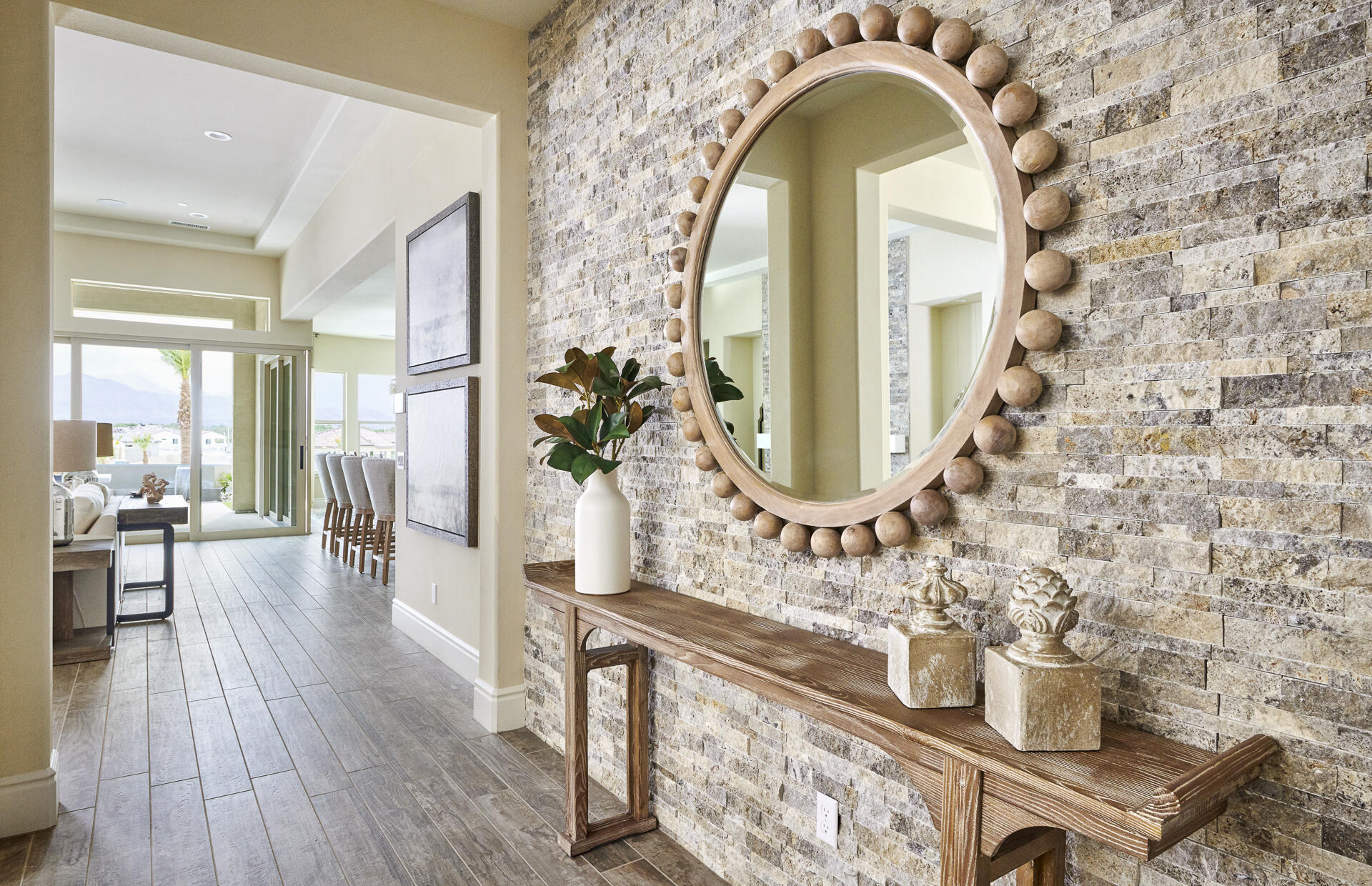 21 Chablis Rancho Mirage, CA 92270 - Photo 9 of 17 a view of living room and wooden floor