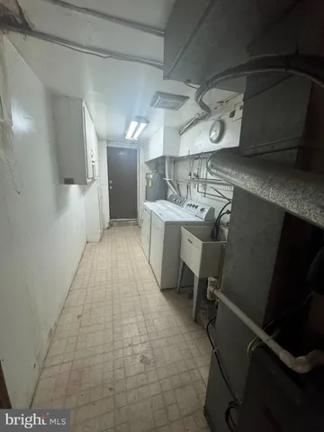 a view of a storage & utility room