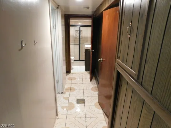 a room with gym equipment