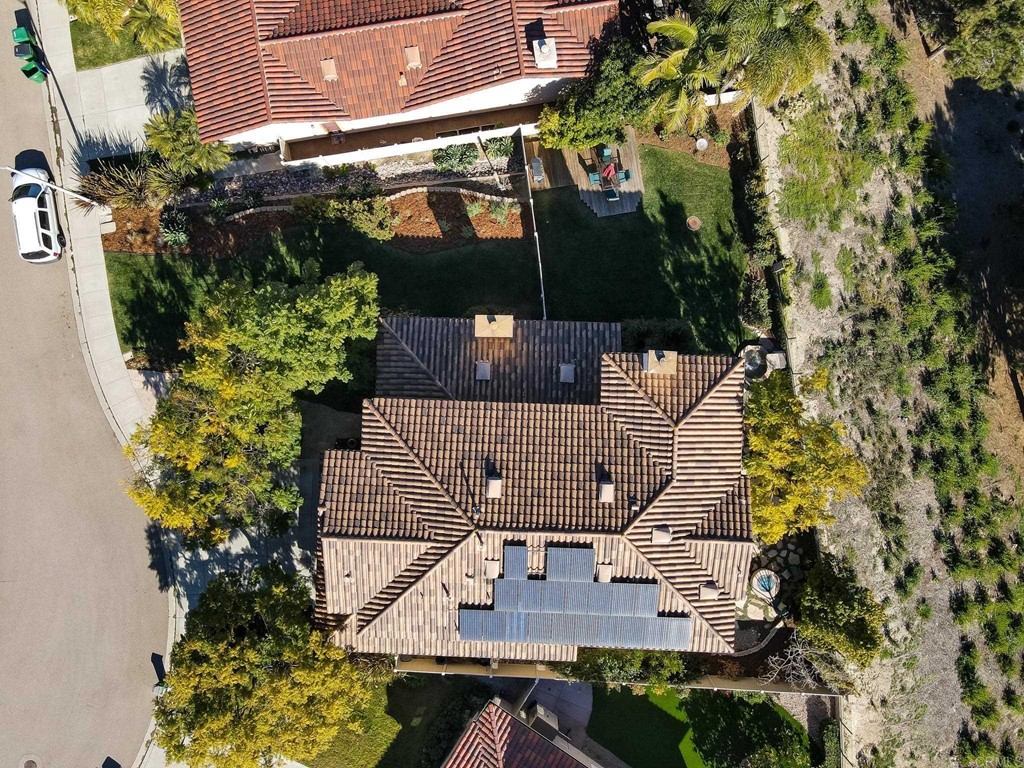 8046 Calle Pinon Carlsbad, CA 92009 - Photo 49 of 51 an aerial view of houses with trees