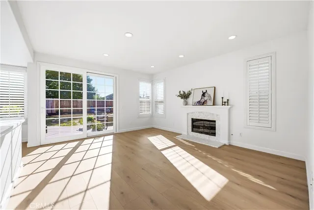 a view of staircase with wooden floor and staircase