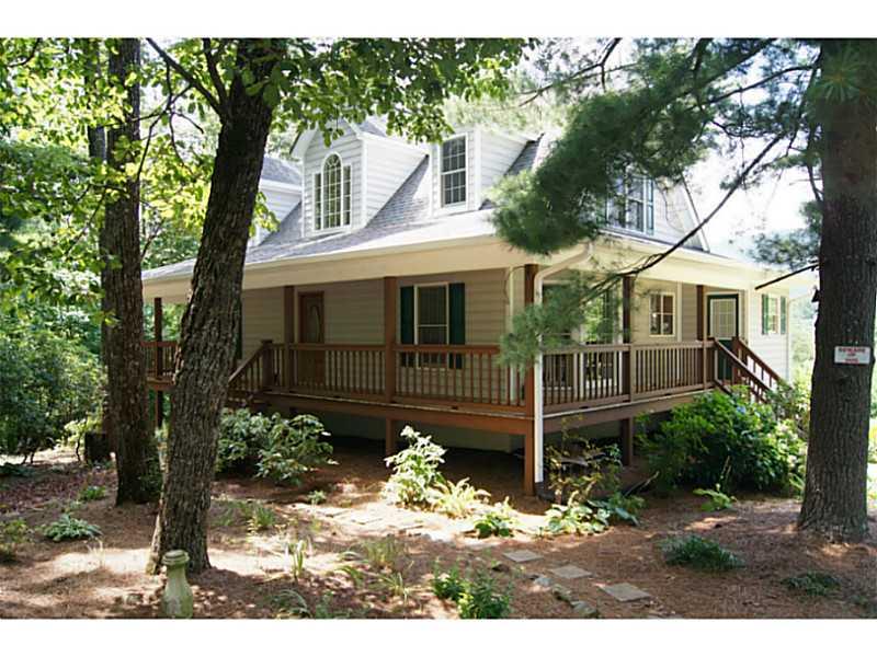 1101 John Town Road Ellijay, GA 30536 - Photo 1 of 1 Exterior Front. Secluded retreat on 9.5 wooded acres.