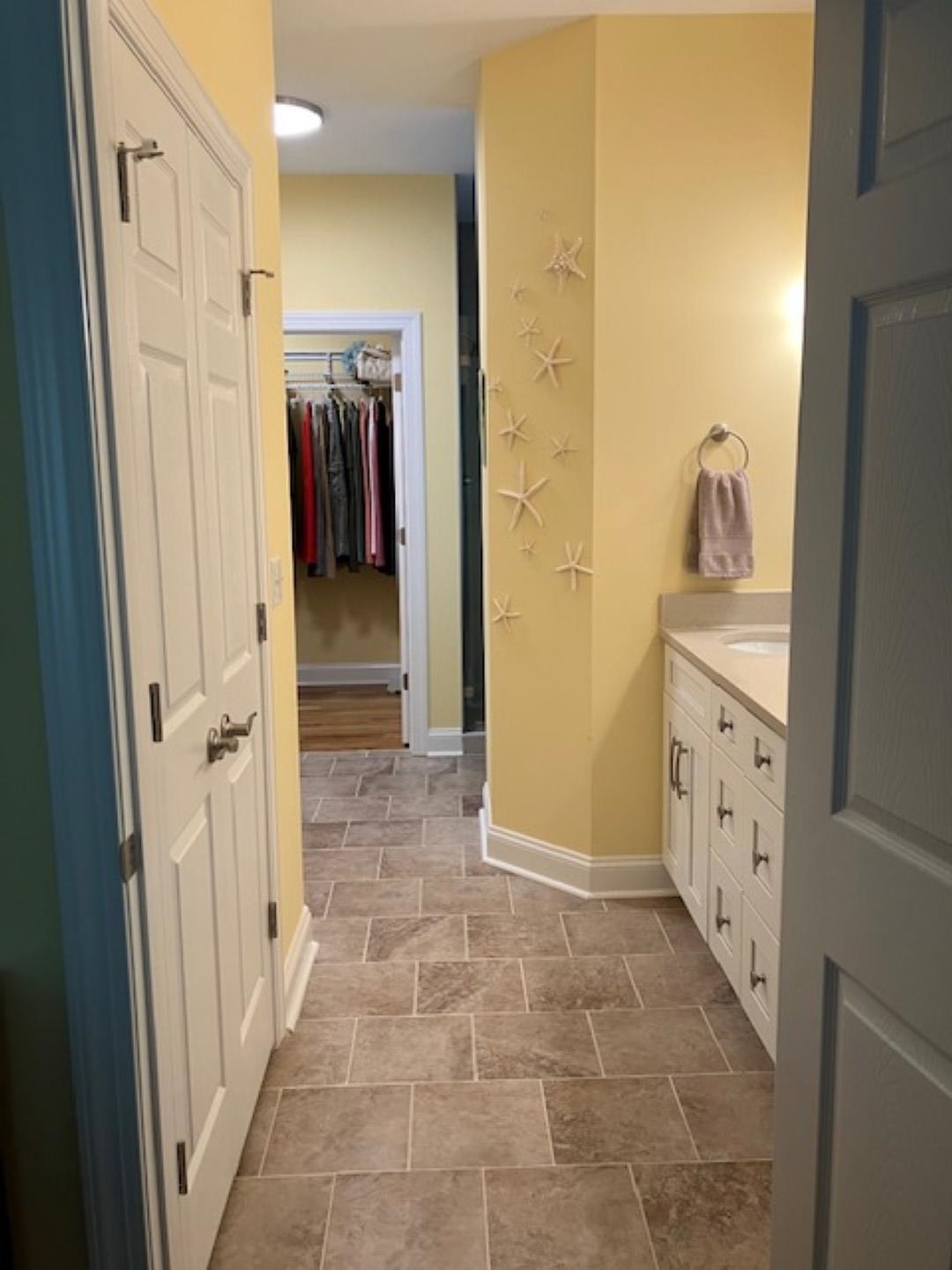 1203 Stocker Street Staunton, VA 24401 - Photo 17 of 35 a bathroom with a double vanity sink and mirror