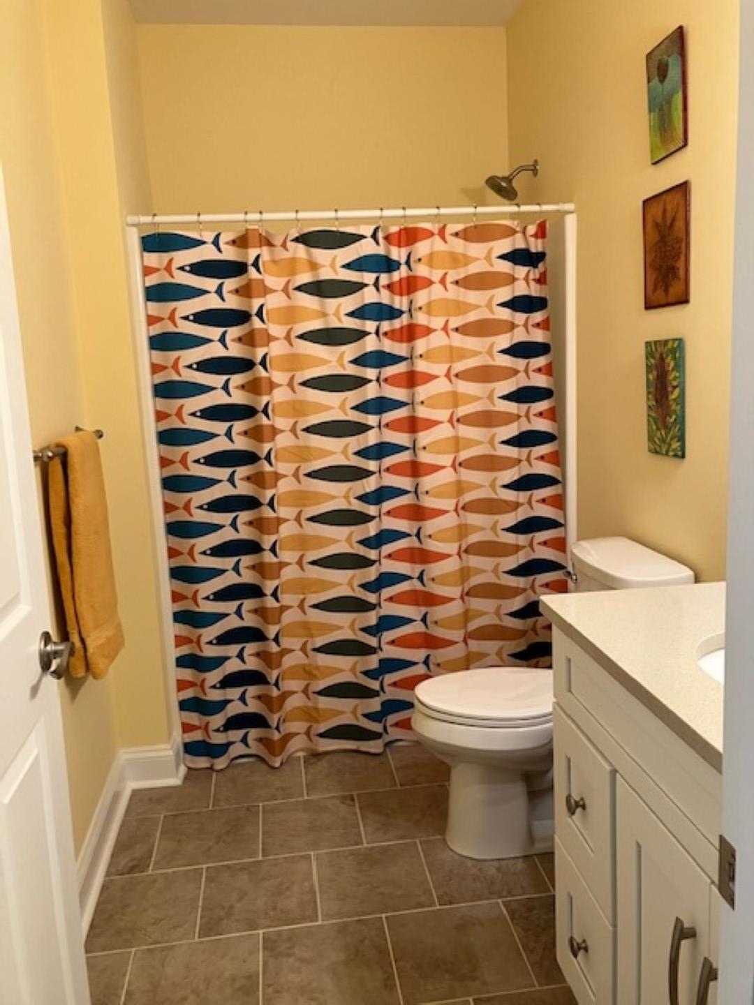 1203 Stocker Street Staunton, VA 24401 - Photo 27 of 35 a bathroom with a sink toilet and shower
