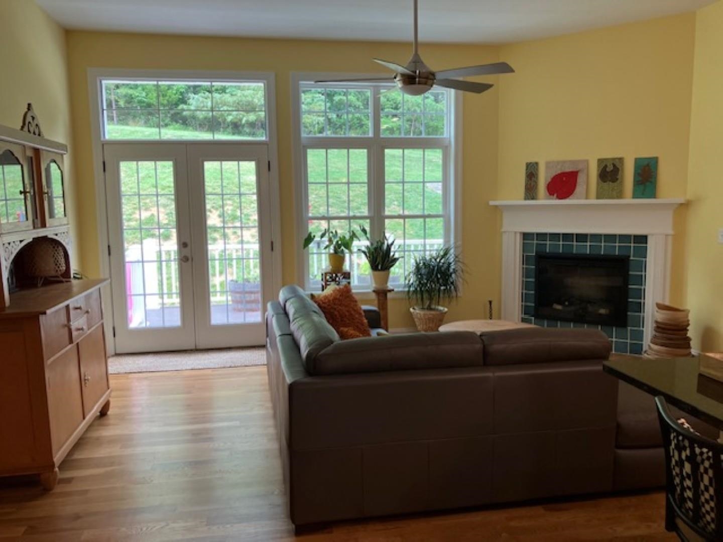 1203 Stocker Street Staunton, VA 24401 - Photo 10 of 35 a living room with furniture and a fireplace