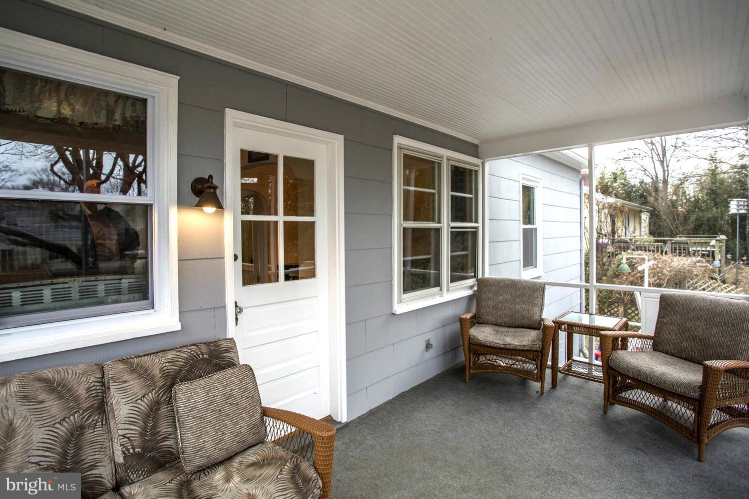 213 Gibson Road Annapolis, MD 21401 - Photo 16 of 30 Delightful Screened Porch for All-Weather Lounging