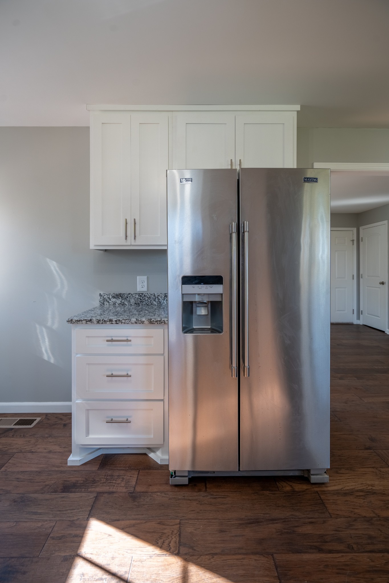 3993 Clanton Road Lawrenceburg, TN 38464 - Photo 15 of 24 a kitchen with cabinets and stainless steel appliances