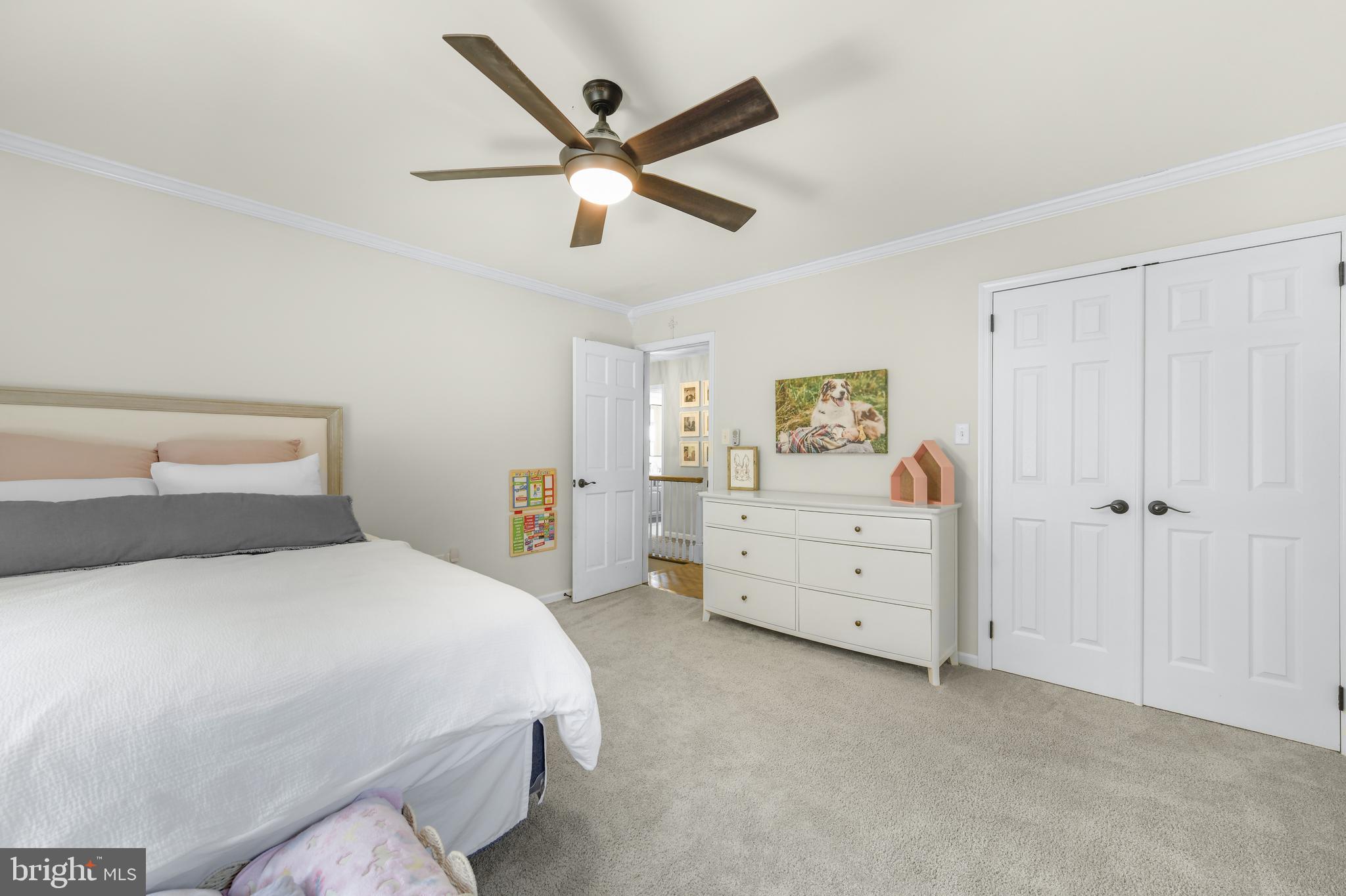 530 Arrowhead Trail Sinking Spring, PA 19608 - Photo 26 of 52 a bedroom with a bed and a chandelier