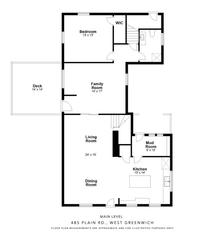 485 Plain Road West Greenwich, RI 02817 - Photo 38 of 40 Main Level Floor Plan