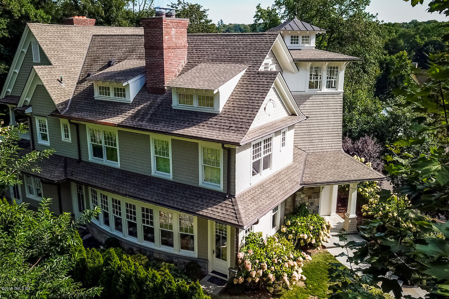 50 Hillside Drive Greenwich, CT 06830 - Photo 5 of 16 a view of a house with a balcony