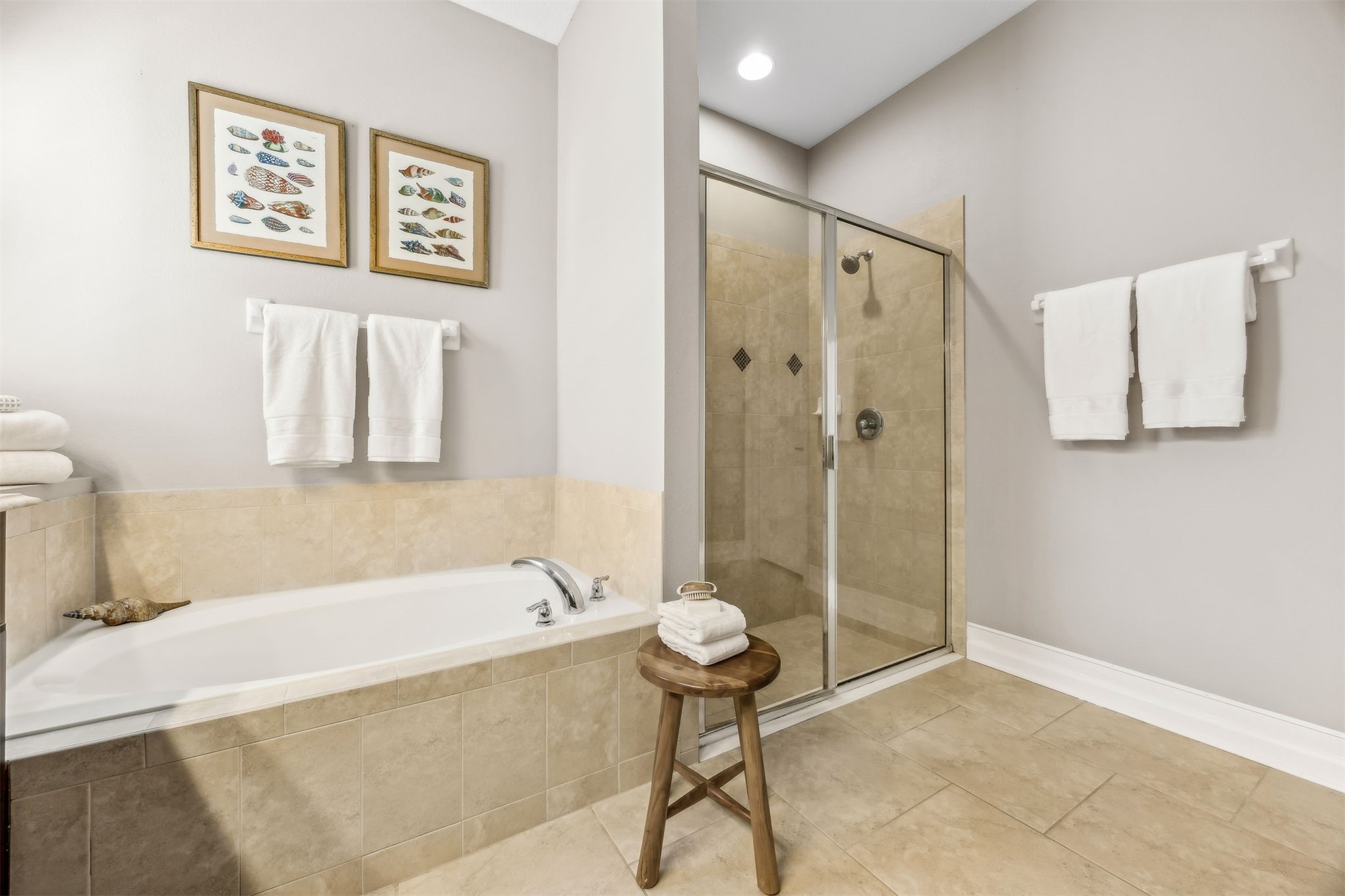 95050 Poplar Way Fernandina Beach, FL 32034 - Photo 20 of 42 a bathroom with a bathtub and a shower