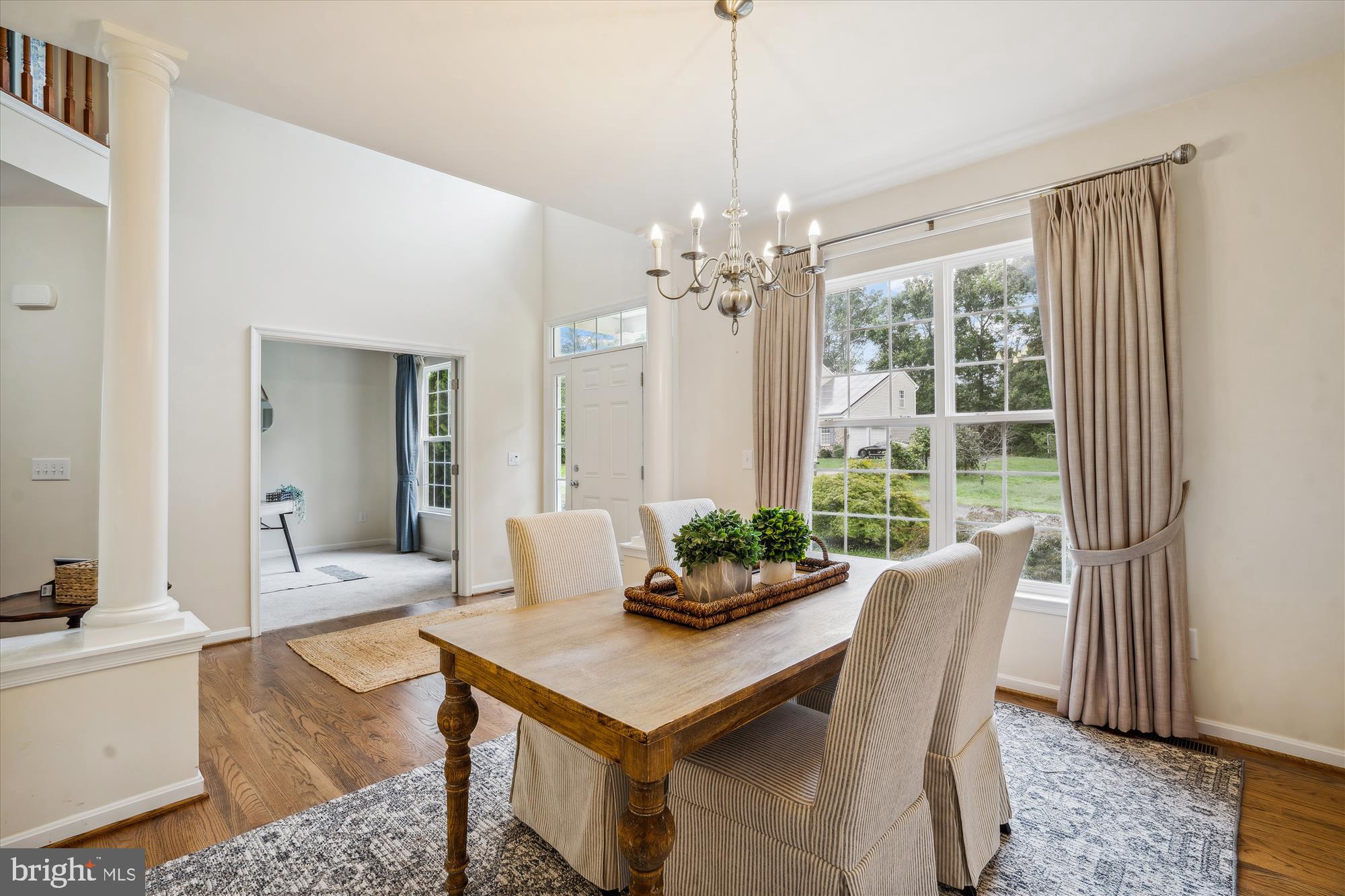 8205 New Cut Road Severn, MD 21144 - Photo 19 of 52 Foyer, dining room, and view of office