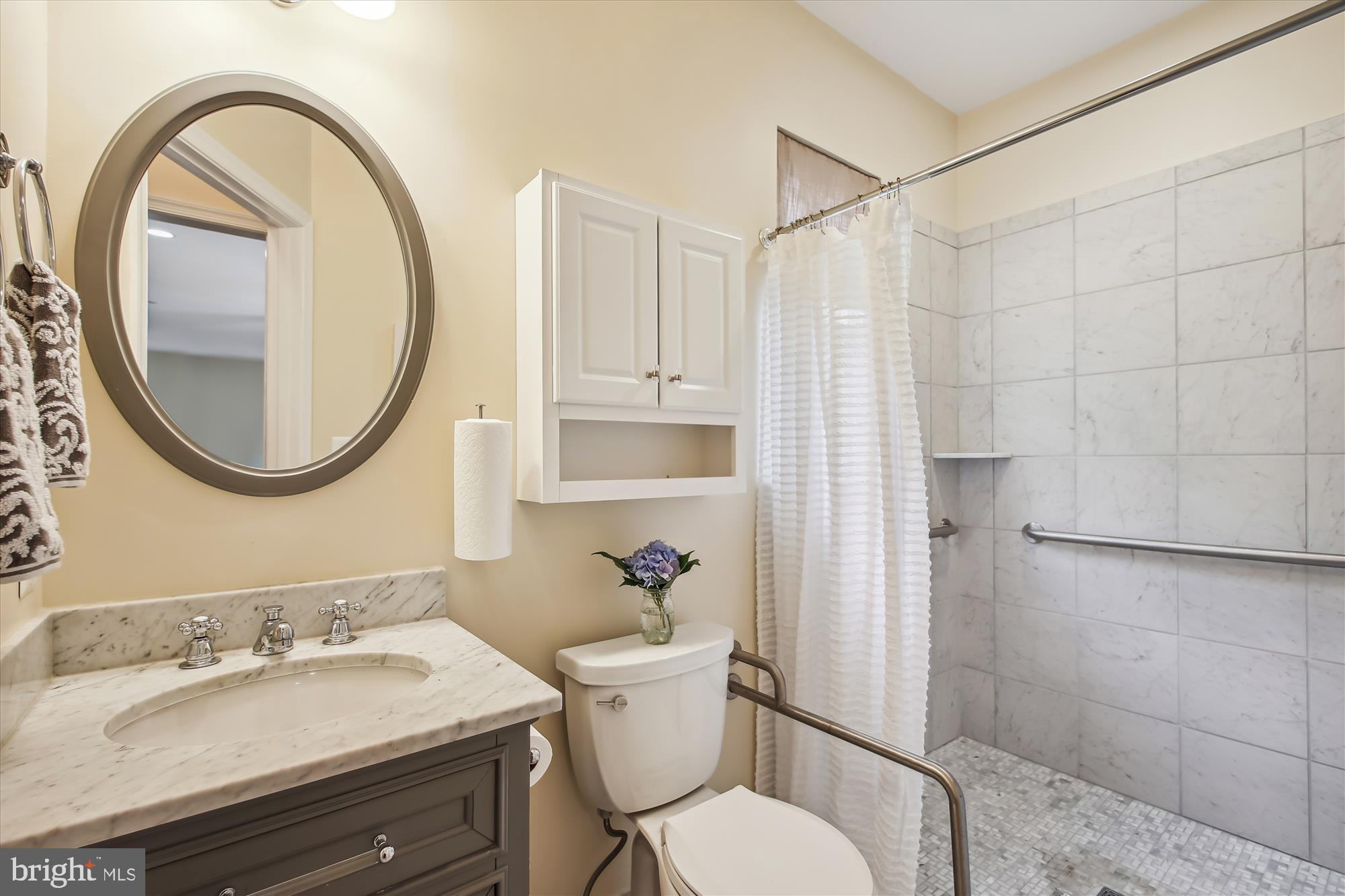 8205 New Cut Road Severn, MD 21144 - Photo 25 of 52 Main level handicap accessible shower