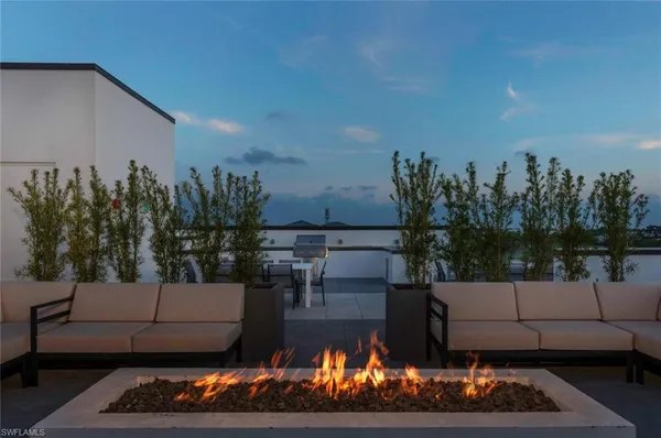 a view of a terrace