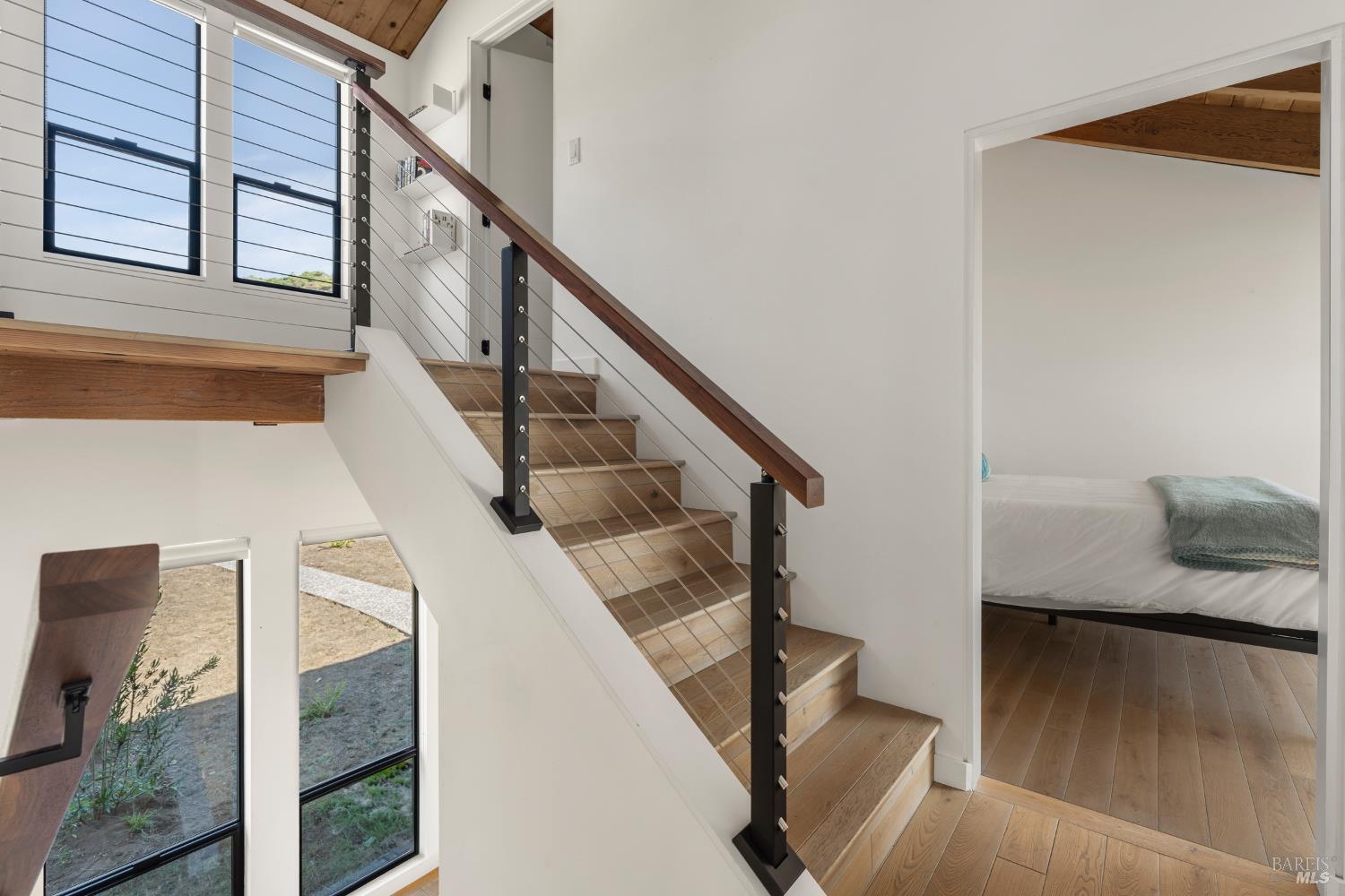 46 Sea Walk Drive The Sea Ranch, CA 95497 - Photo 24 of 63 Staircase from Bedroom Level to Upper Level