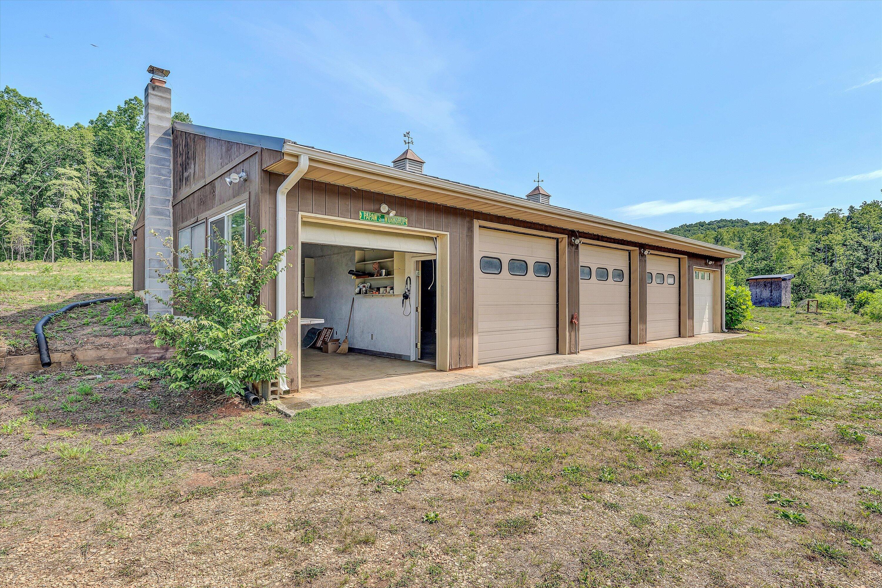 570 Mirey Branch Road Boones Mill, VA 24065 - Photo 35 of 43 Garage/Workshop