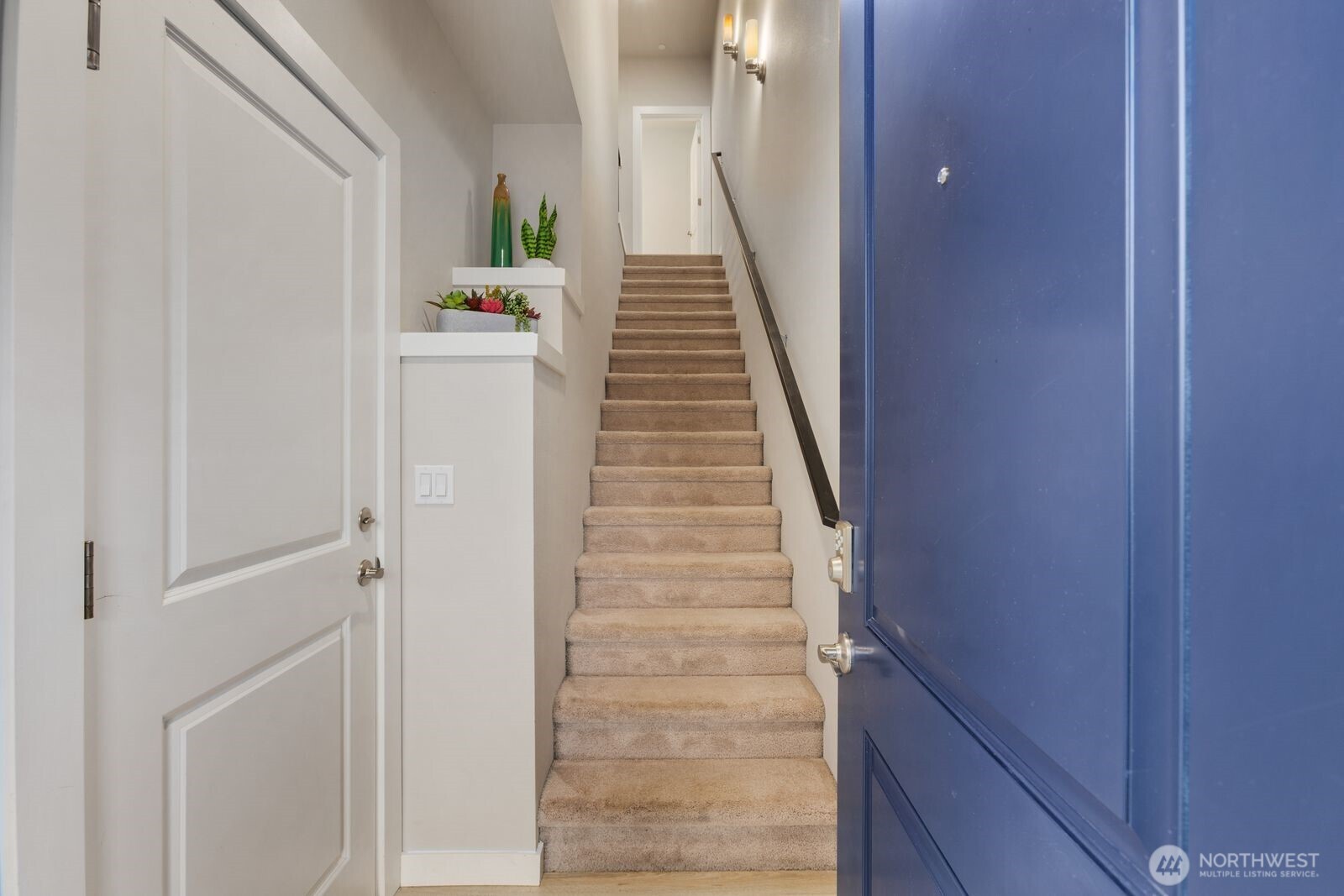 1621 Seattle Hill Road, Unit C4 Bothell, WA 98012 - Photo 3 of 35 a view of entryway and hall with wooden floor