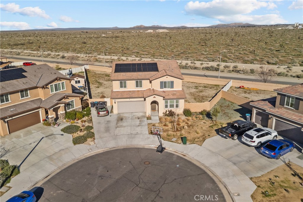 6949 Beale Road Palmdale, CA 93552 - Photo 31 of 32 an aerial view of a house with a ocean view
