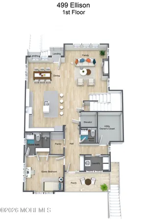 $3,249,000 | 499 Ellison Drive, Normandy Beach, NJ 08738