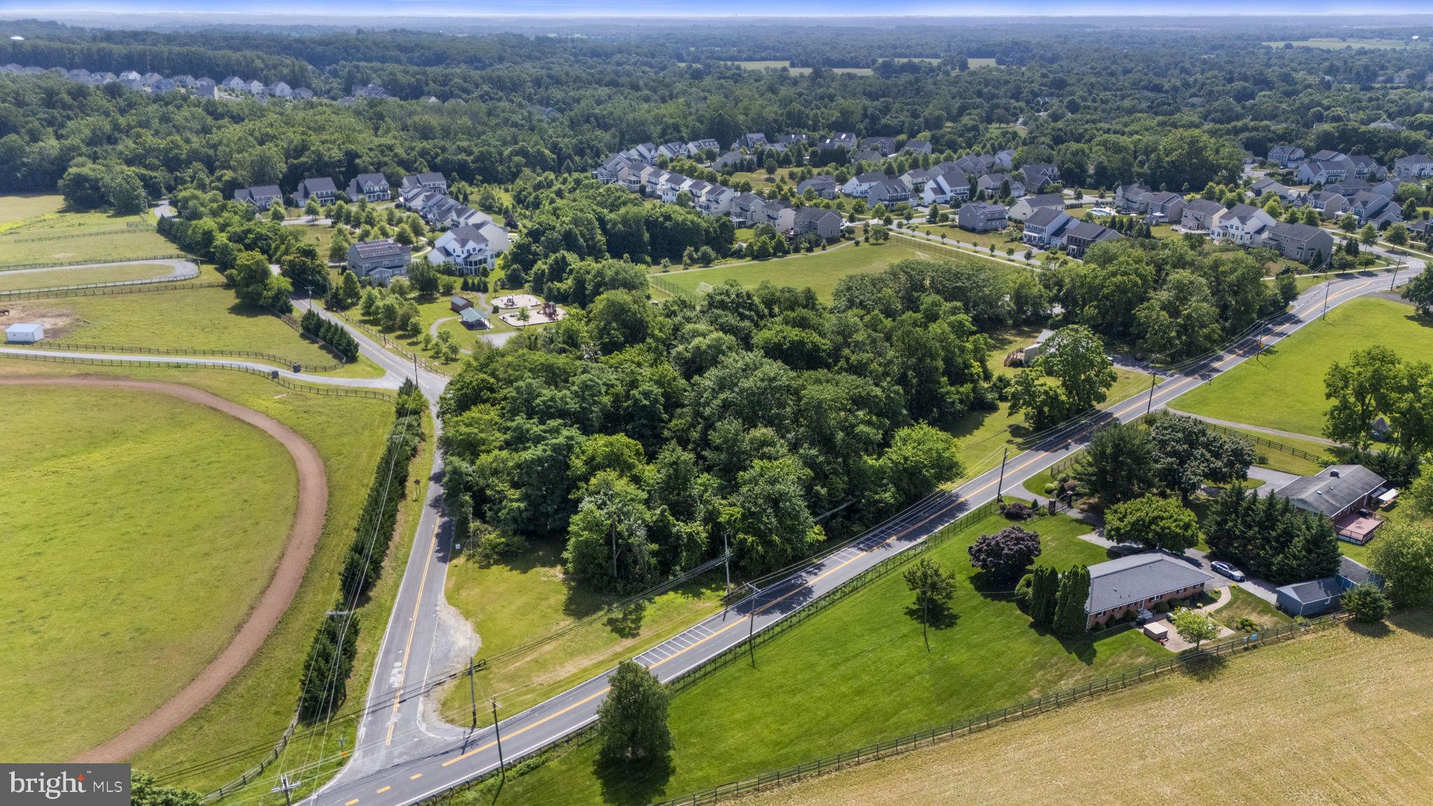 Beallsville Road Poolesville, MD 20837 - Photo 9 of 21 an aerial view of a house with a garden