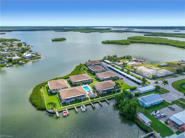 a view of a lake from a balcony