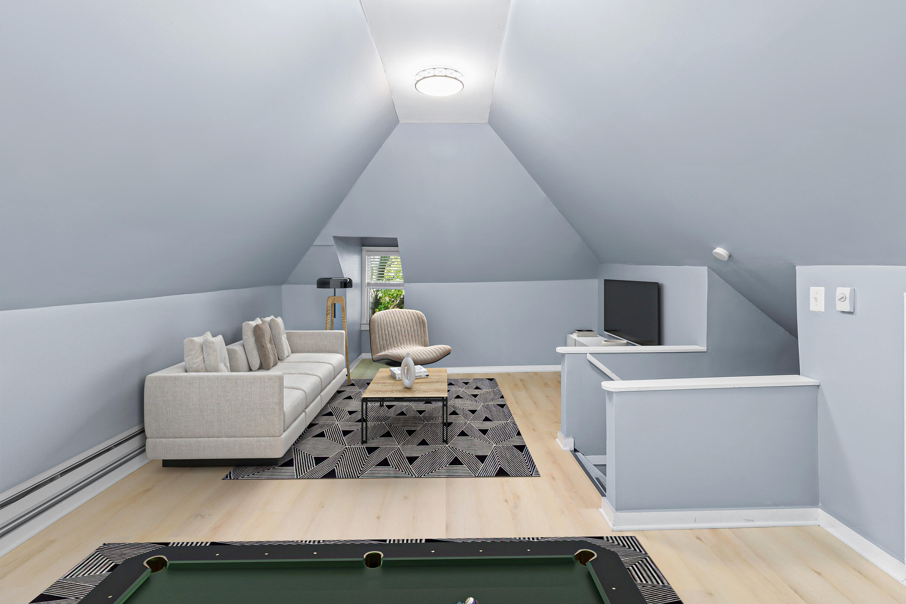 645 Melbourne Street Detroit, MI 48202 - Photo 7 of 21 Family room - Vue 2-Staged