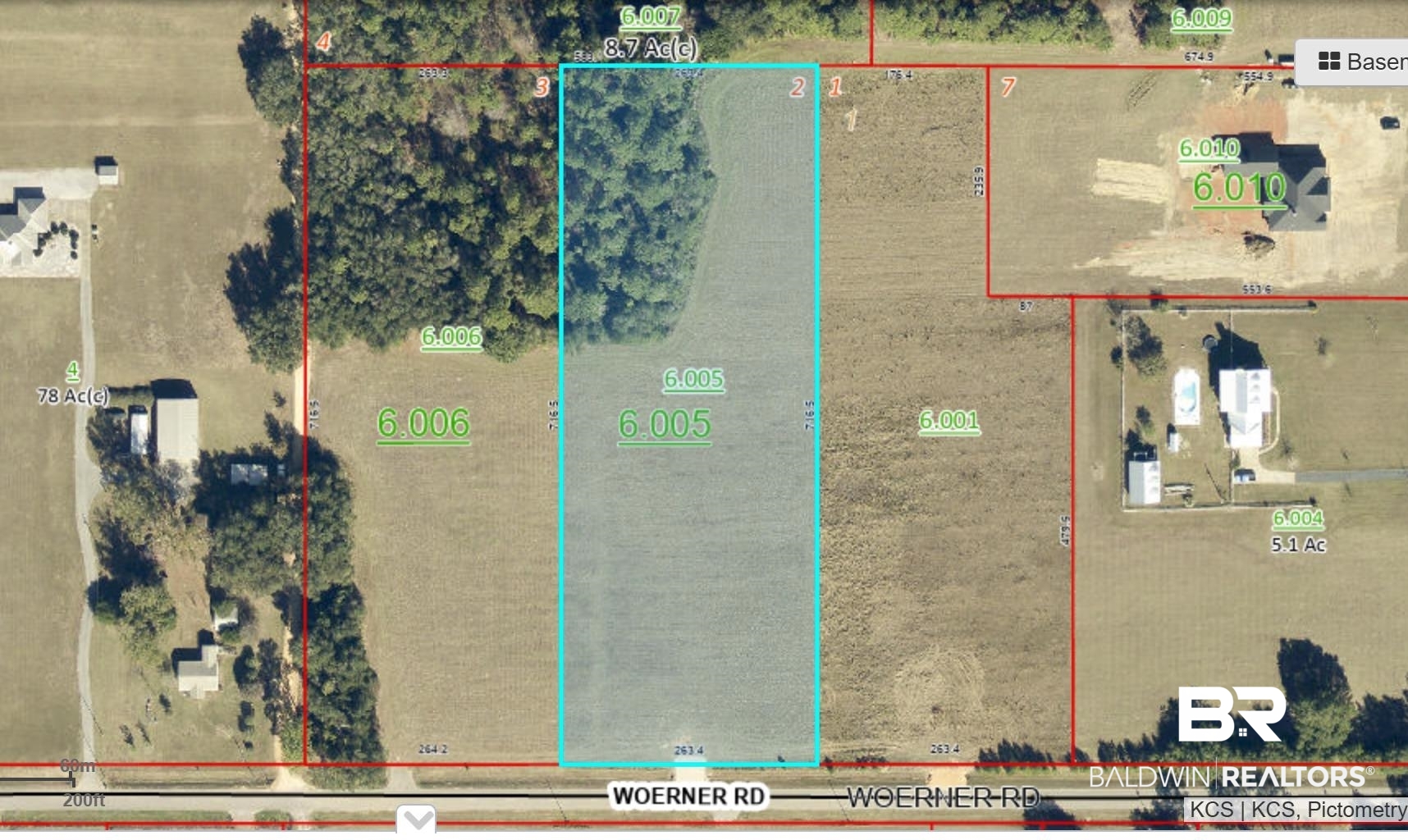 27815 Woerner Road Elberta, AL 36530 - Photo 2 of 2 Map