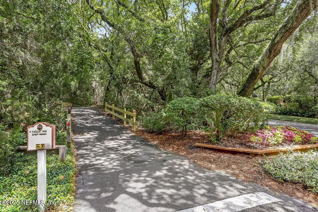 2021 Beachwood Road Fernandina Beach, FL 32034 - Photo 22 of 32 a view of a park with large trees