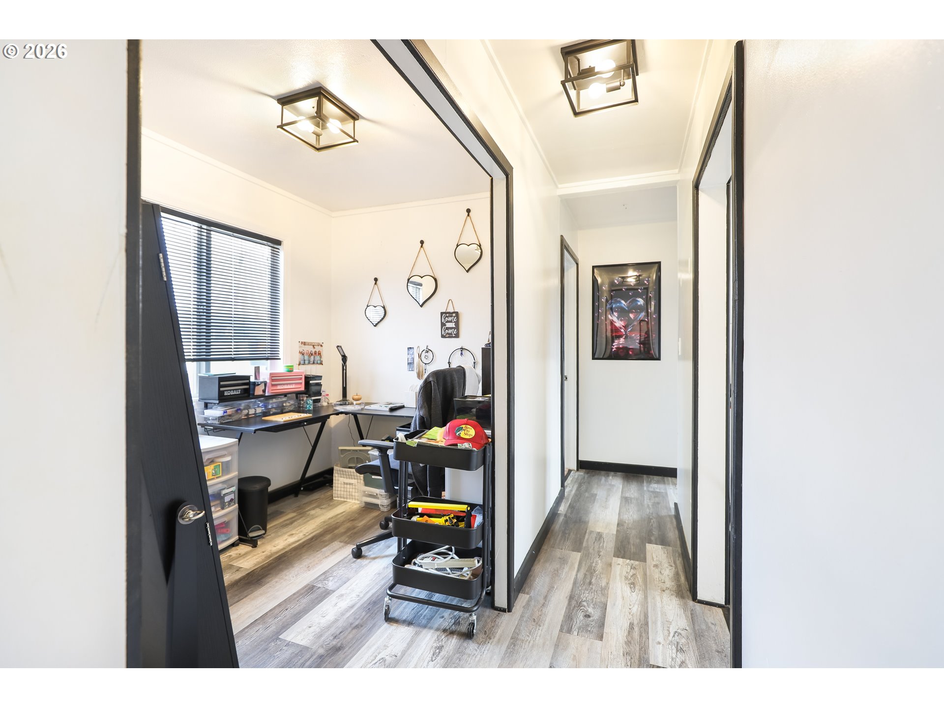 409 Northeast Court Street Dufur, OR 97021 - Photo 8 of 38 a view of living room with furniture and wooden floor