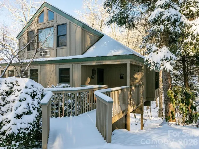 a view of a house with a patio