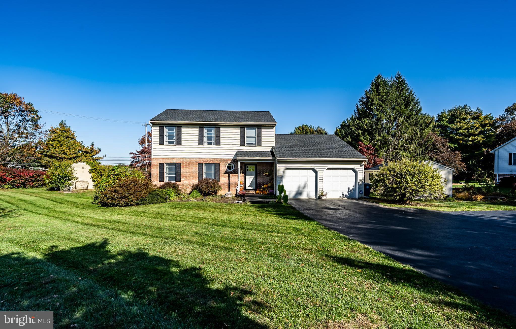 Front view from street