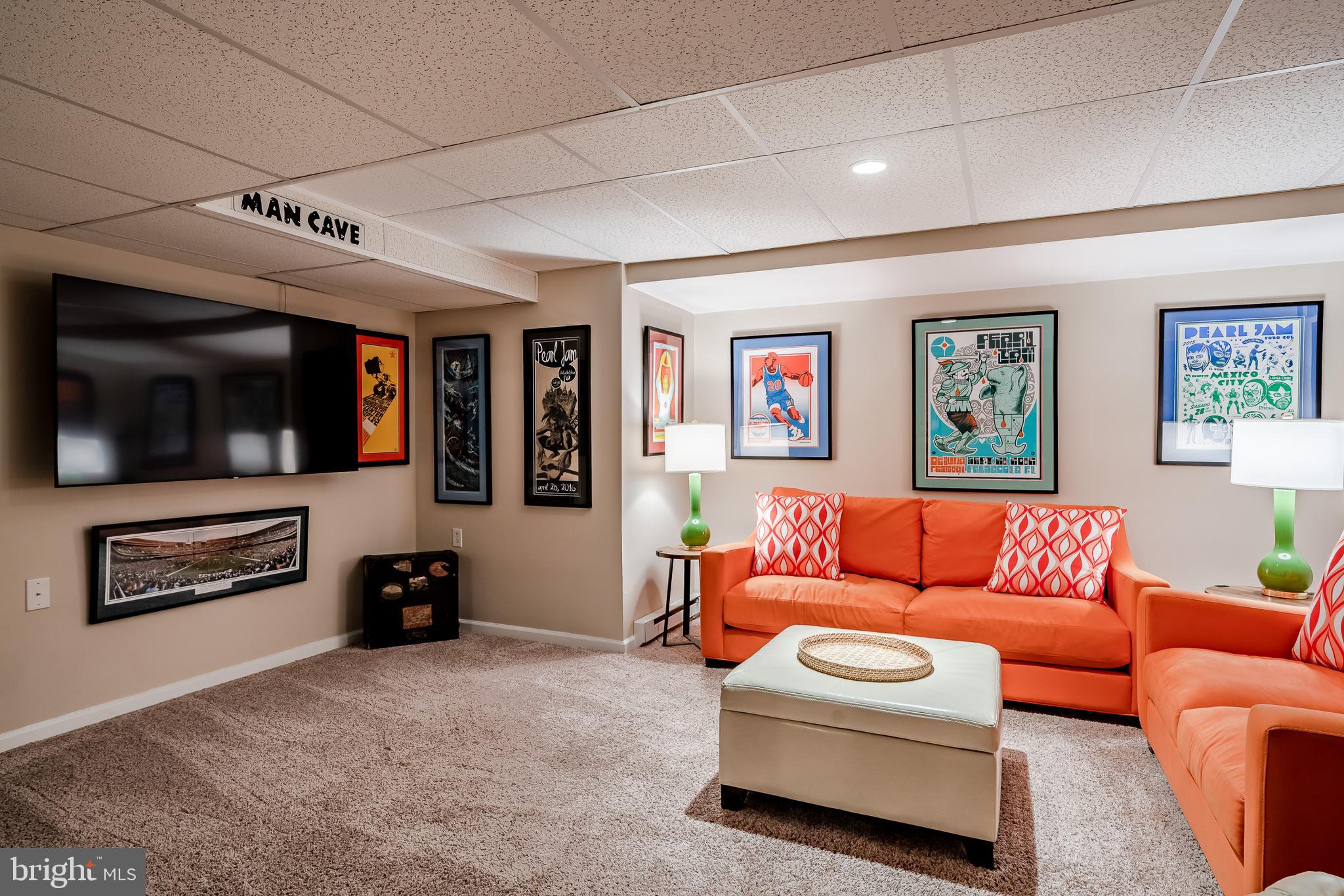 875 Reeceville Road Coatesville, PA 19320 - Photo 35 of 42 Finished basement view