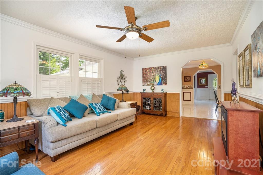 1251 Crossland Road Clover, SC 29710 - Photo 5 of 45 a living room with furniture and a wooden floor